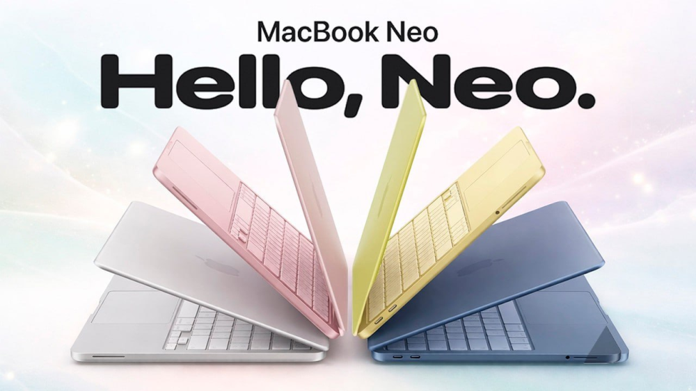 APPLE PRESENTA MAC NEO, SU NUEVA COMPUTADORA DISEÑADA PARA ALTO RENDIMIENTO