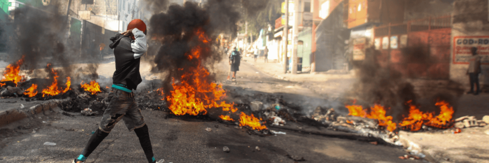 CRISIS EN HAITÍ SE AGRAVA MIENTRAS AUMENTA LA VIOLENCIA